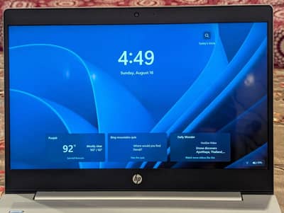 HP laptop 8 GB ram/256 GB SSD