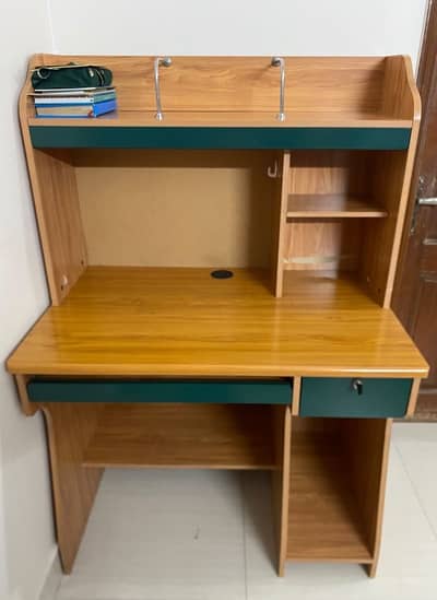 Imported Wooden Study Table / Computer Workstation with Storage