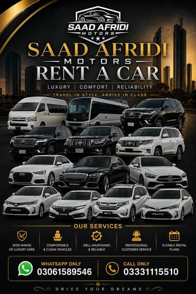 Rent A Car, Car Rental, Prado, V8, With Driver, Revo, Fortuner, Haval