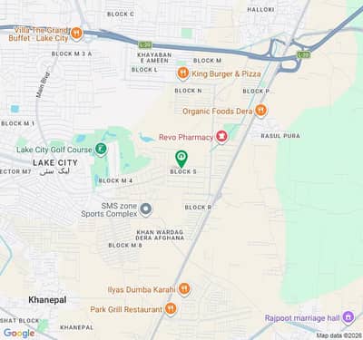 Book A 1 Kanal Residential Plot In Khayaban-e-Amin - Block S
