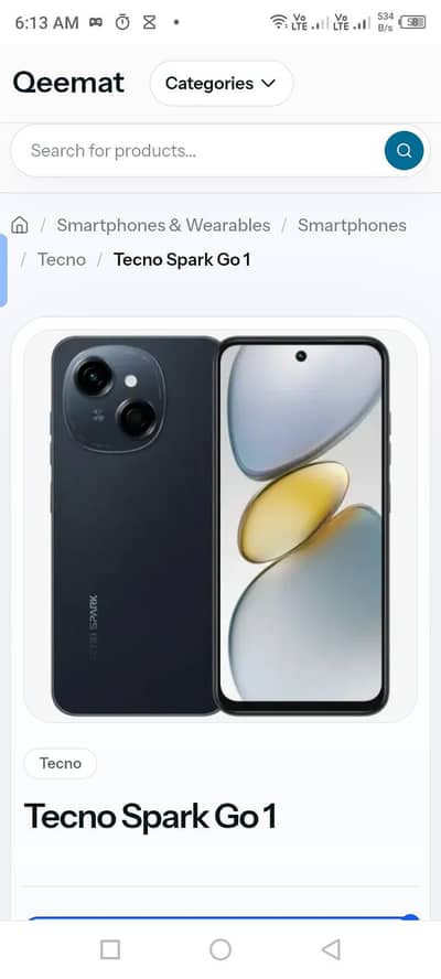 Tecno Spark Go 1 4+4 128