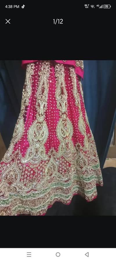 new bridal fish lehenga