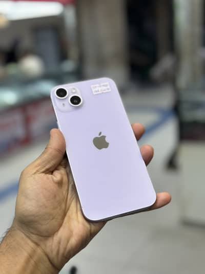 Iphone 14 Plus Lavender purple with box Factory unlock