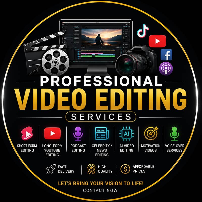 Professional Video Editing Services  0
