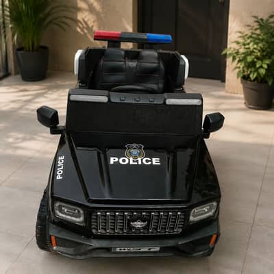 Kids police jeep