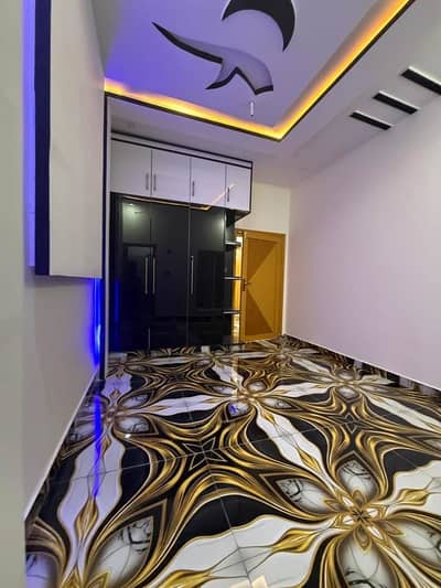 4.75 marle house for sale  Fresh house  Basement full tile  Total 6bed rooms  Double story  Location warsak road Sufyan gardan