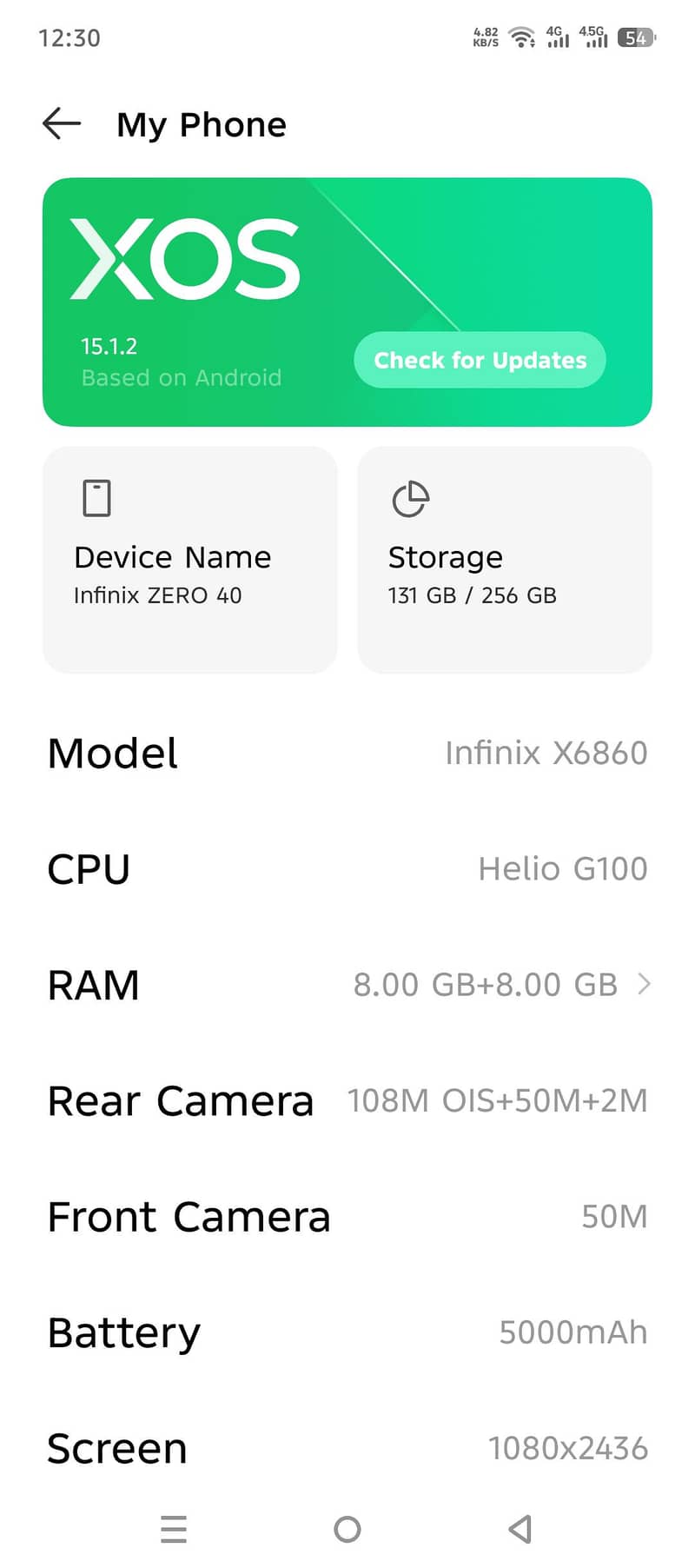 Infinix Zero 40 5