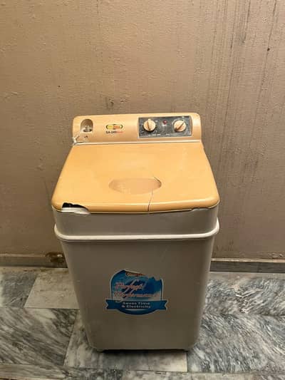 Super Asia Washing Machine SA-240 Excel (Working)