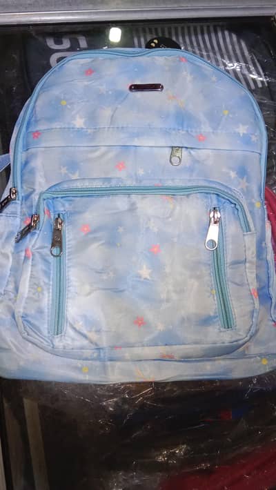 Kids School Backpack – Blue | Multi-Pocket