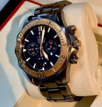 OMEGA SEAMASTER PROFESSIONAL AMERICA’s 18k Rosegold Titanium