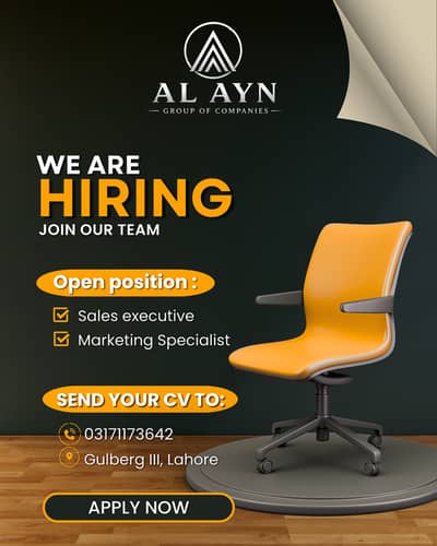 SALES EXECUTIVE & MARKETING SPECIALIST