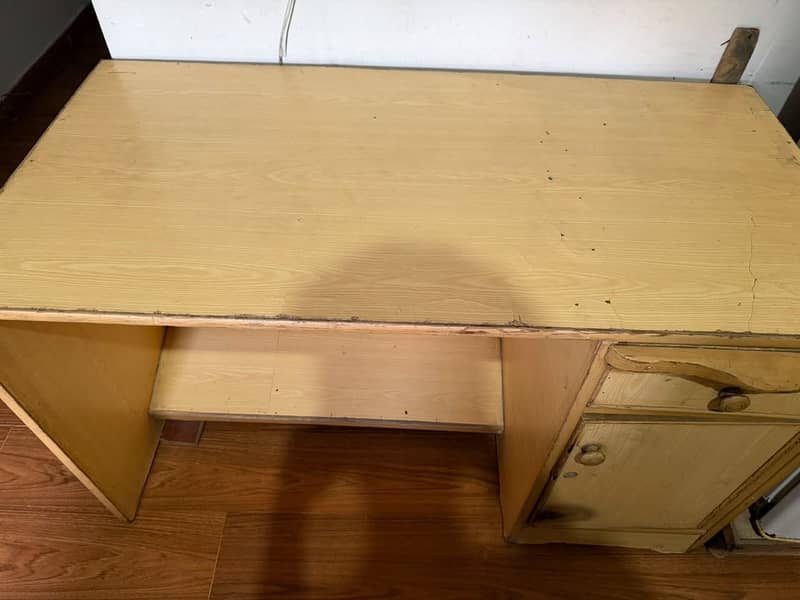 Wooden Study Table / Computer Table with Drawer & Storage 1