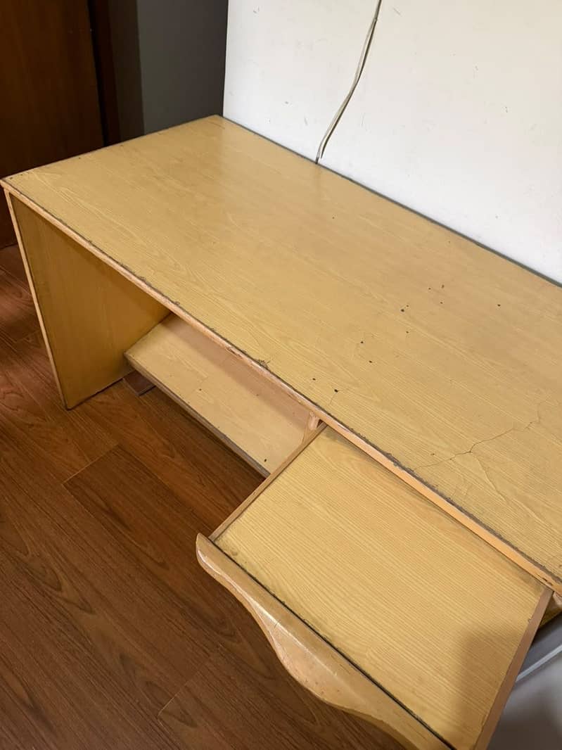 Wooden Study Table / Computer Table with Drawer & Storage 4