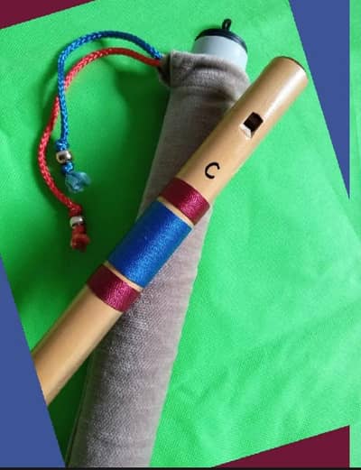 bamboo flute c scale