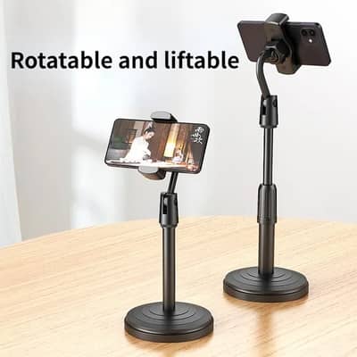 Mobile Phone Stand For Phone Retractable Holder Desk Table Clip Bracke