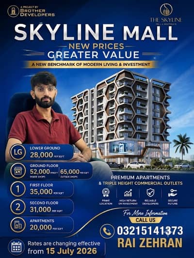 1-Bedroom Apartment For Sale Skyline Mall