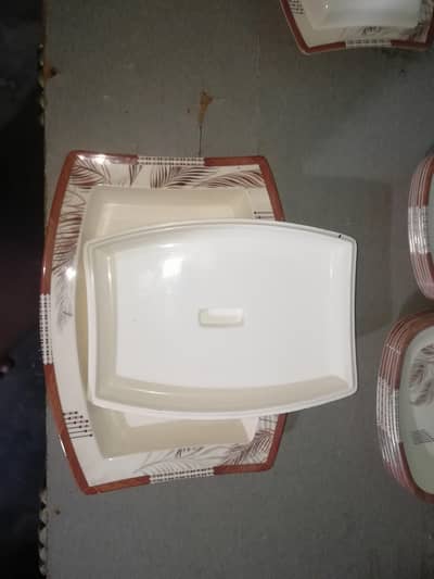 Plastic Dish Set