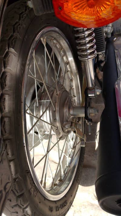 Honda 125 applied for