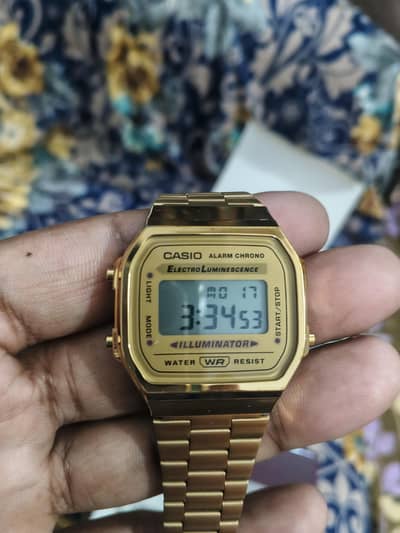 CASIO watch | A168 Gold