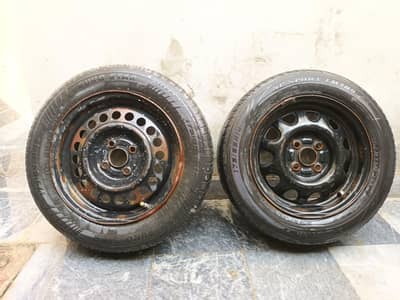 Dunlop 175/65 R14 with Rim | Euro Star 175/65 R15
