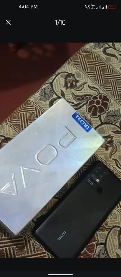 Tecno Pova 6/128 pta approved