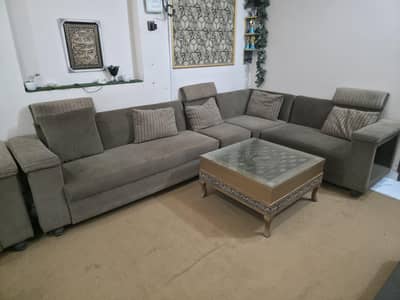 L shape Sofa set 9 seater
