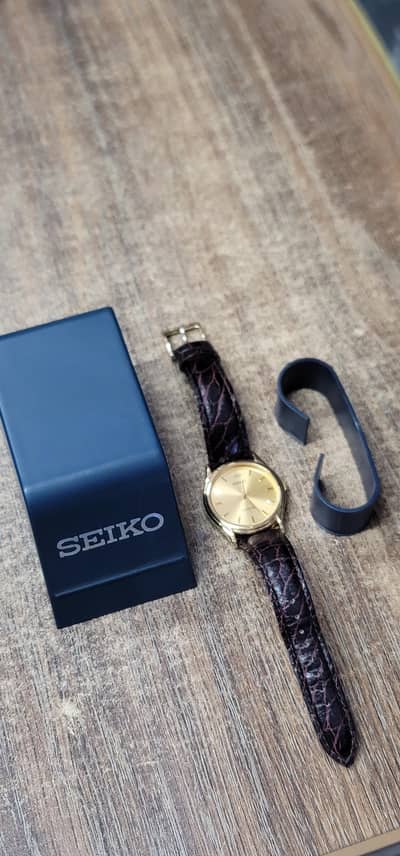 Seiko watch model 1998 (gold plated)