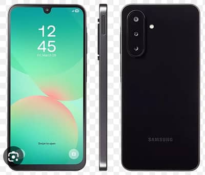 Samsung Mobile A26 5g just box open black colre