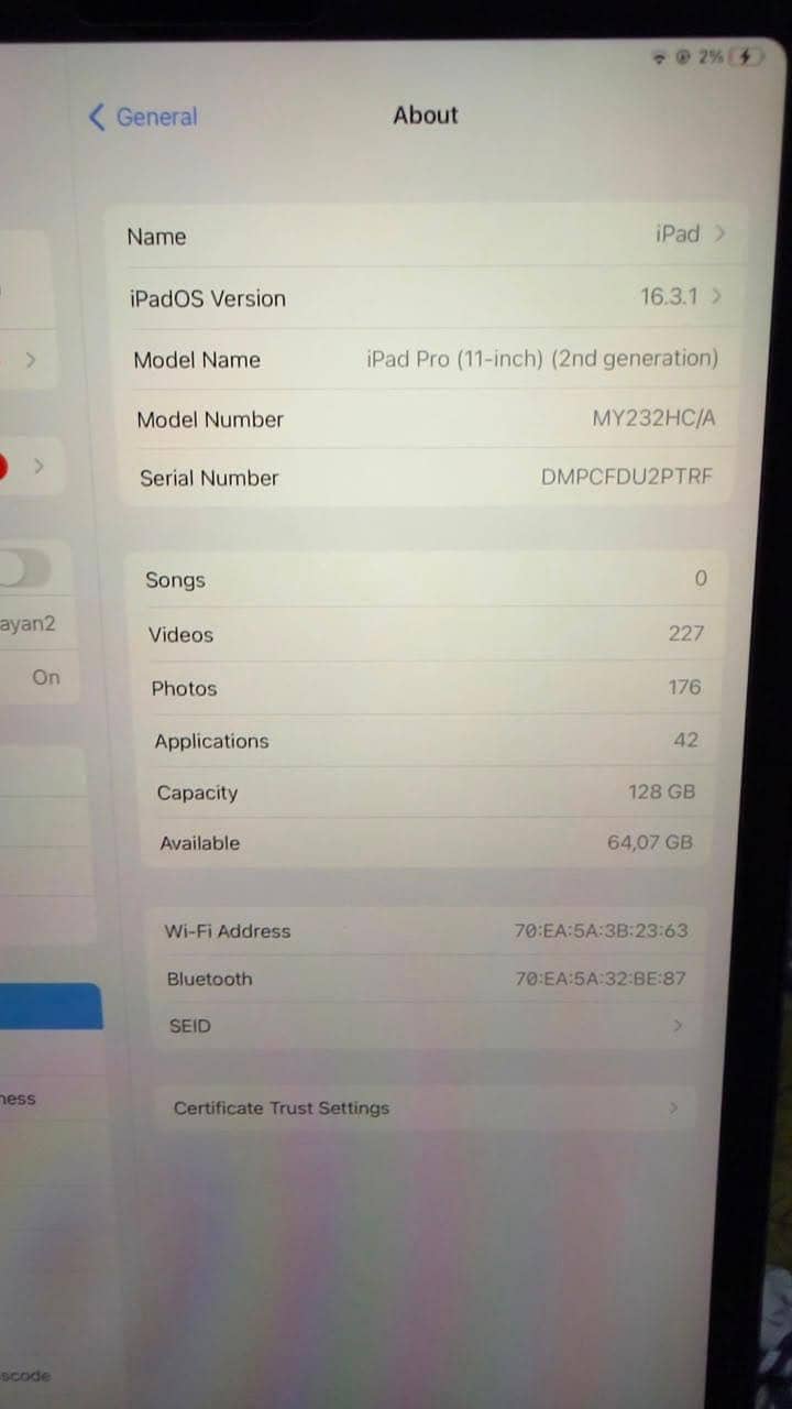 Ipad pro 2nd generation 4