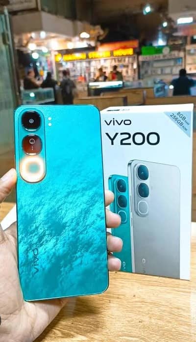 Vivo Y200.8 . 128 with box charjor 10 by 10 ok
