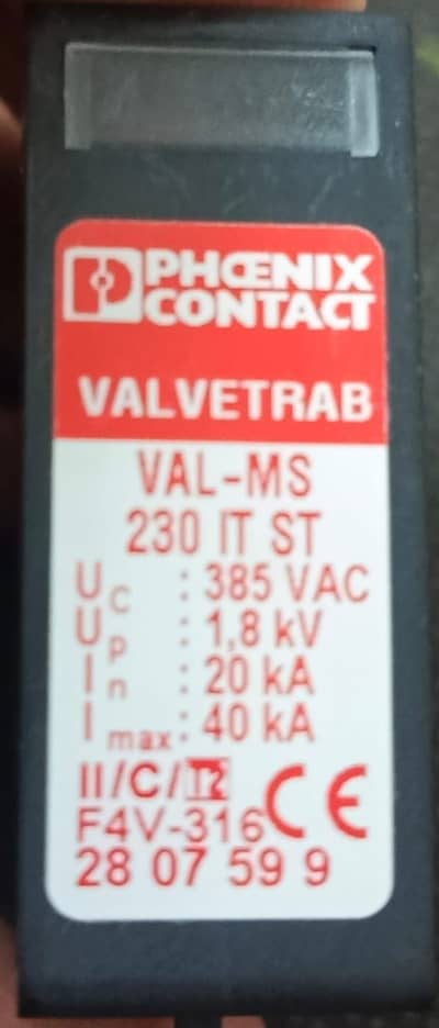Phoenix Contact VAL-MS 230 IT ST Surge Protection Device