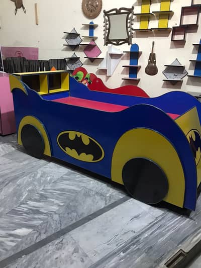 Kids Bed Batman Car Design In Gujranwala | Price: 25000
