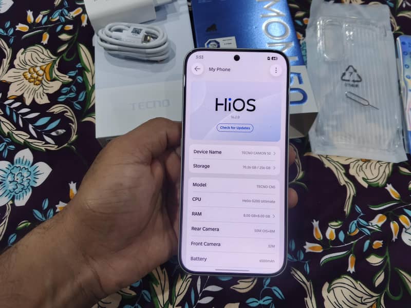 Tecno camon 50 0