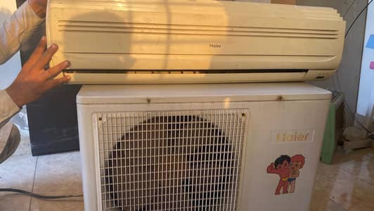 Haier Split AC, was kept in running condition from 2022