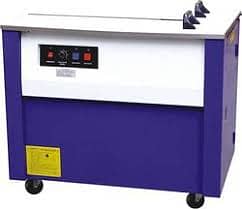 Semi-Automatic Tabletop Carton Strapping Machine - patri machine