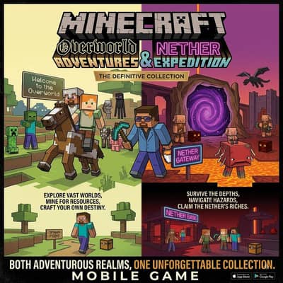 MINECRAFT FOR MOBILE GAMING