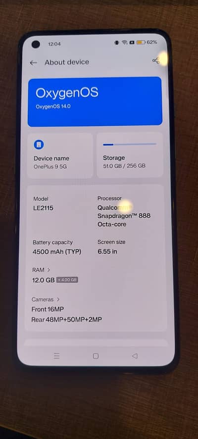 OnePlus 9 5G | 12GB | 256GB | Dual Sim PTA Approved