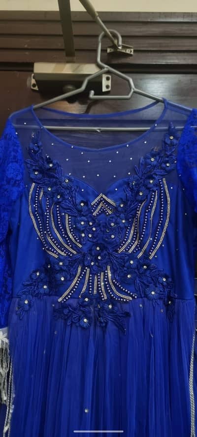 long royal blue maxi
