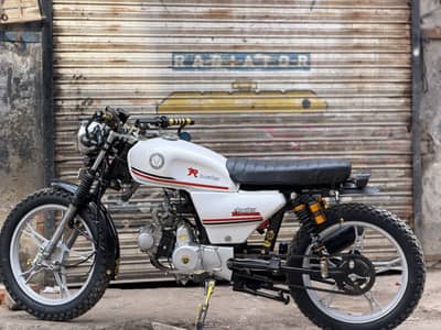 CD70 Cafe Racer / custom built-self start