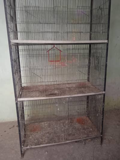 3 portion iron cage for sale