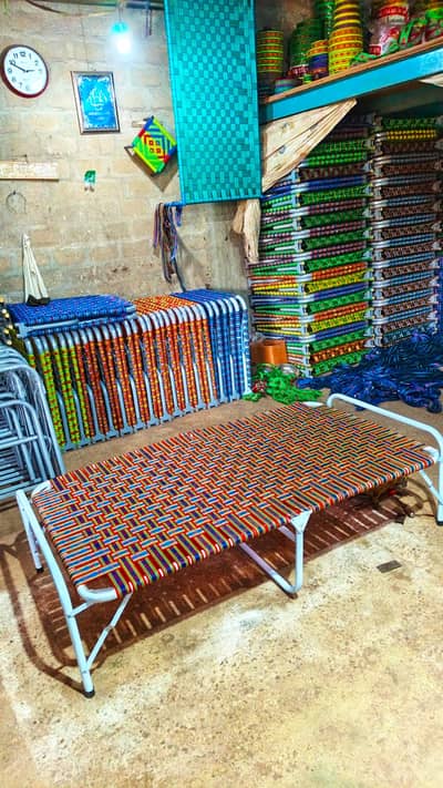 Iron Charpai , wooden Charpai , Foldable Charpai , Fixed Charpai ,
