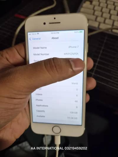 apple iphone 7 128gb pta approved 100% original mobile