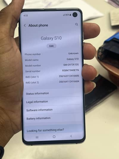 Samsung Mobile S10