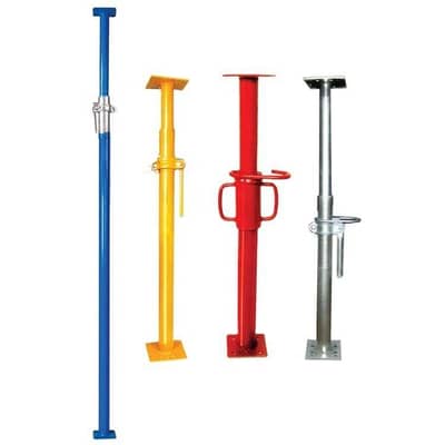 Shuttering Plates,  Supporting Jacks, Base Jacks all Available