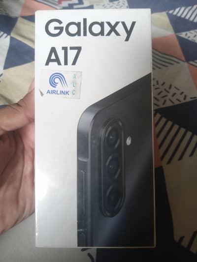 Sealed Pack | Galaxy A17 | 6/128 | Black Color | PTA Approved
