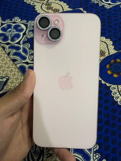 Apple iPhone 15 plus-Not PTA Sim time available -128GB Pink clr