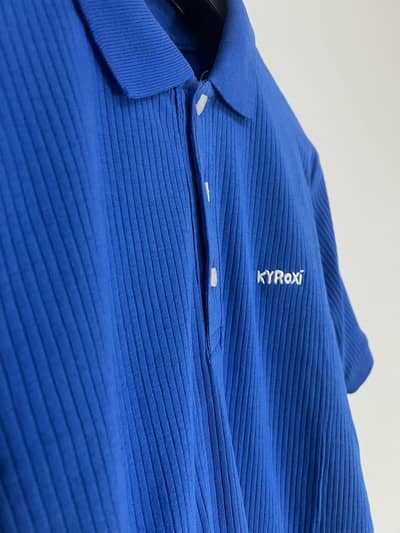 Men’s Ribbed Polo T-Shirt | Premium Quality | New