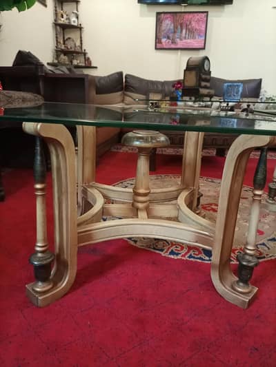 center table with two side table