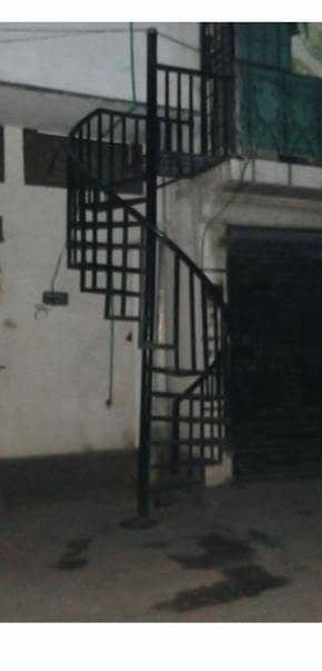 iron round stairs
