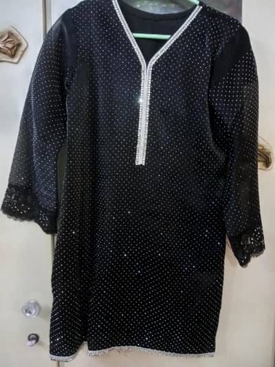 stone worked tissue shirt(short shirt style)